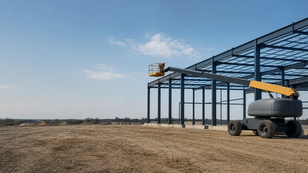 Telescopic Boom Lifts jobsite access in Minneapolis