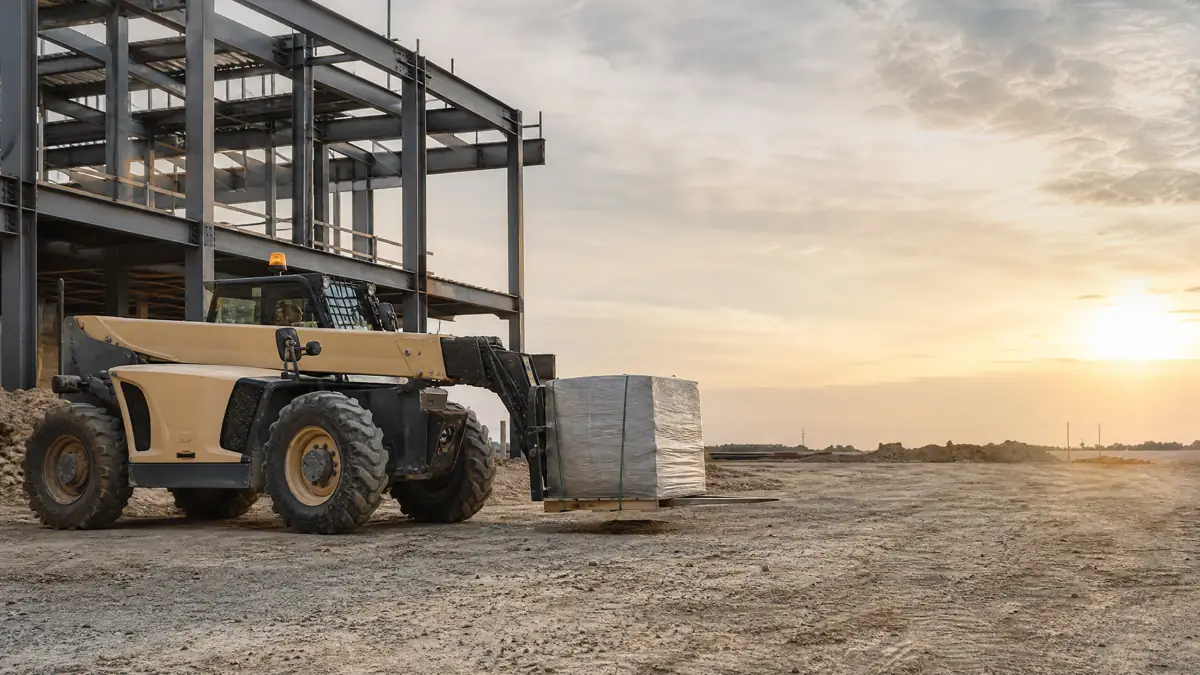 Telehandlers jobsite access in Minneapolis