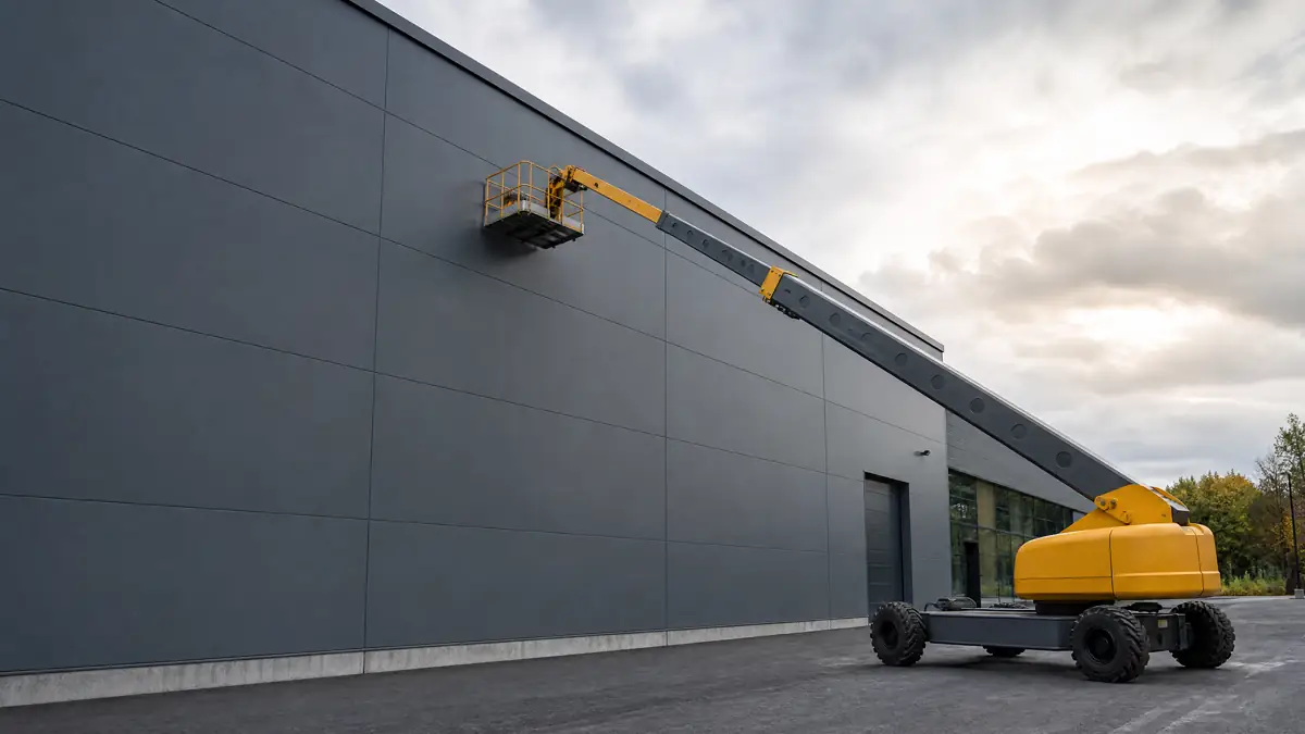 Boom Lifts jobsite access in Minneapolis
